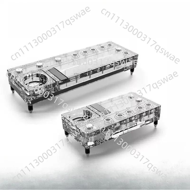 Integrated Pump Reservoir Distro Plate - Core Distro Plate 240/360 Kiri/Kanan Dengan