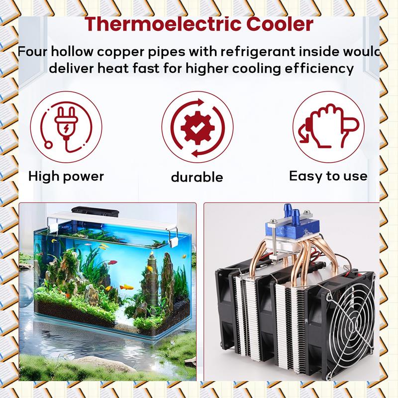 Chiller Water Cooling System Pc - A14M 1 Buah Pendingin Termoelektrik Semikonduktor
