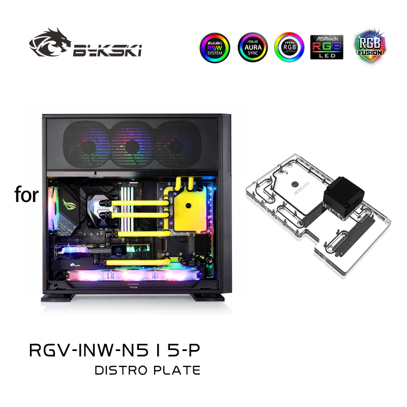 Plat Distribusi Akrilik Bykski - Distro Plate Ddc Pump Combo ulasan dan harga