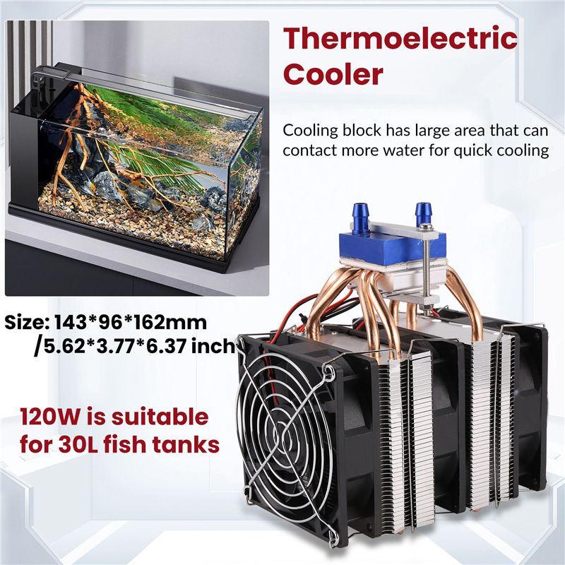 Pendingin Termoelektrik PC A42 - Chiller Water Cooling System Pc ulasan dan harga
