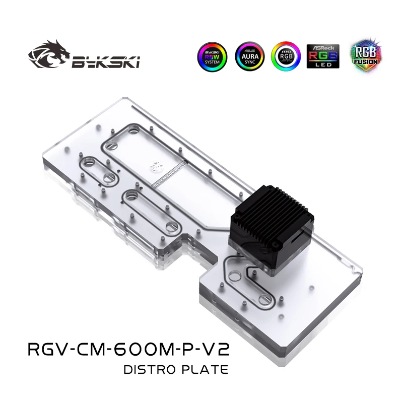Tangki Akrilik BYKSKI Digunaka - Distro Plate Ddc Pump Combo ulasan dan harga