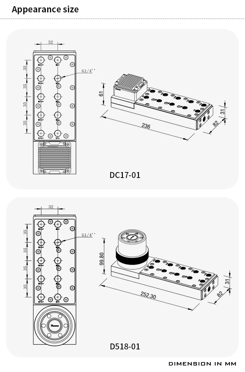 Barrow DC17-01 Stainless Steel - Integrated Pump Reservoir Distro Plate ulasan dan harga