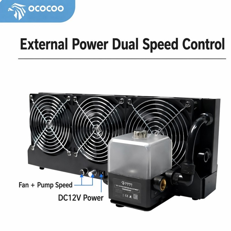 Kit Pendingin Air Eksternal OC - External Radiator Water Cooling Kit ulasan dan harga